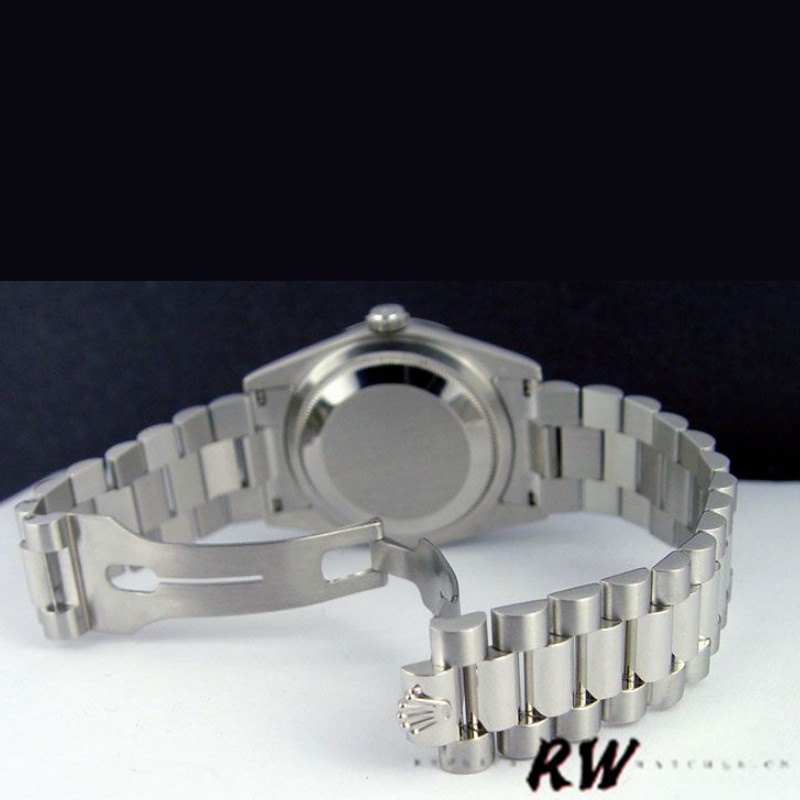 Rolex Day Date 118346 Silver Jubilee Diamond Dial 36mm Unisex Replica Watch