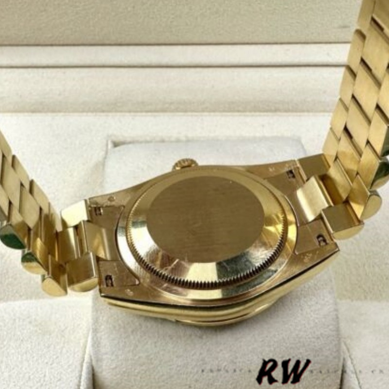 Rolex Day-Date 118388 Black Diamond Dial 36mm Unisex Replica Watch