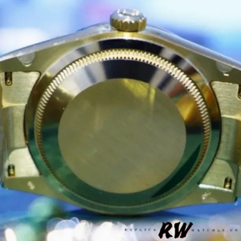 Rolex Day-Date 118388 Yellow Gold Green Index Dial 36MM Unisex Replica Watch