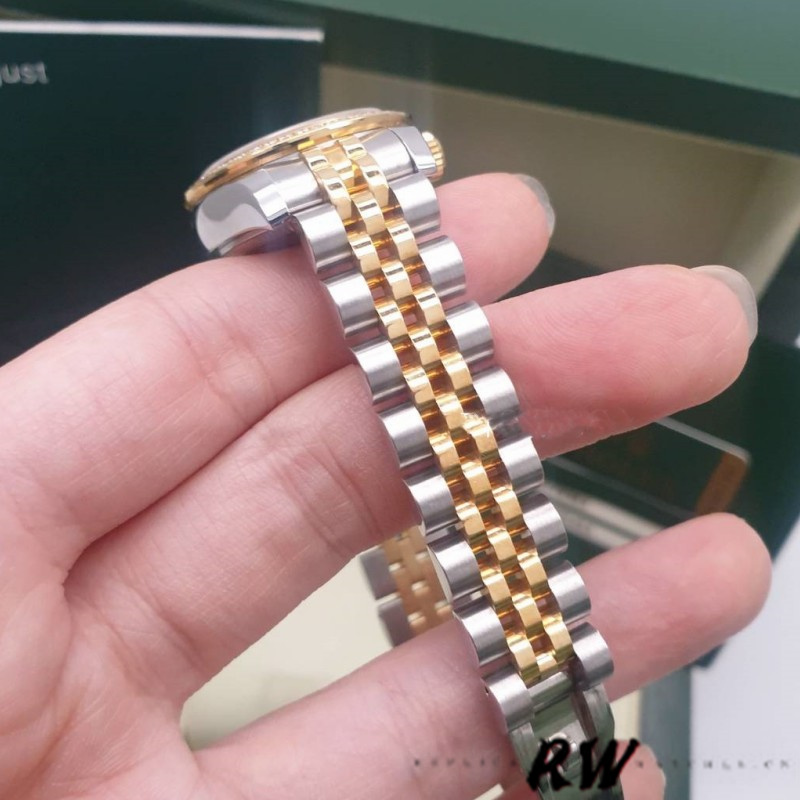 Rolex Datejust 179383 Crystal Gold Dust Champagne Dial 26MM Lady Replica Watch