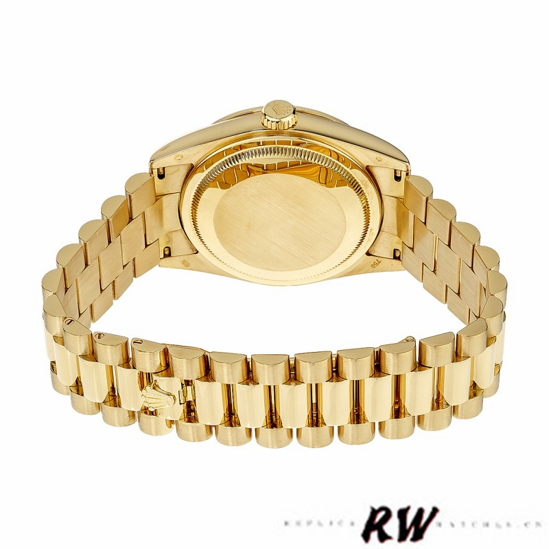 Rolex Day-Date 118348 White Roman Numeral Dial 36mm Unisex Replica Watch