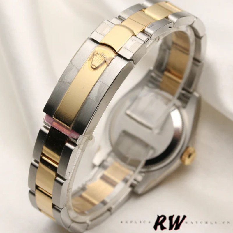 Rolex Datejust 179163 Black Mother of Pearl Dial Domed Dezel 26MM Lady Replica Watch