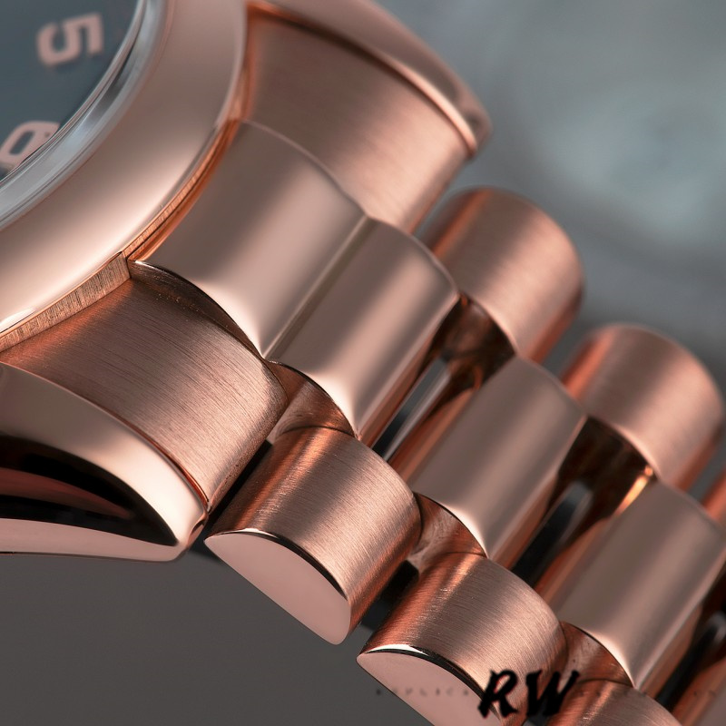 Rolex Day-Date 118205 Black Arabic Dial 36mm Unisex Replica Watch