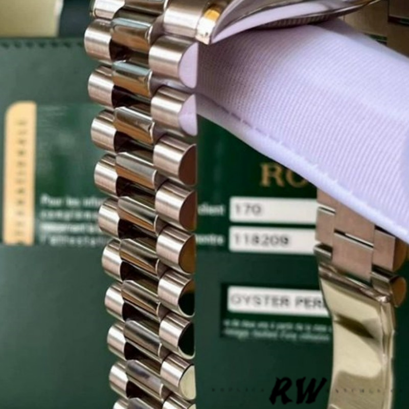 Rolex Day-Date 118209 Copper Brown Dial 36mm Unisex Replica Watch