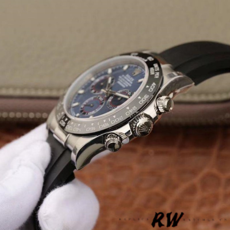 Rolex Daytona Cosmograph 116519 Blue Dial 40mm Mens Replica Watch