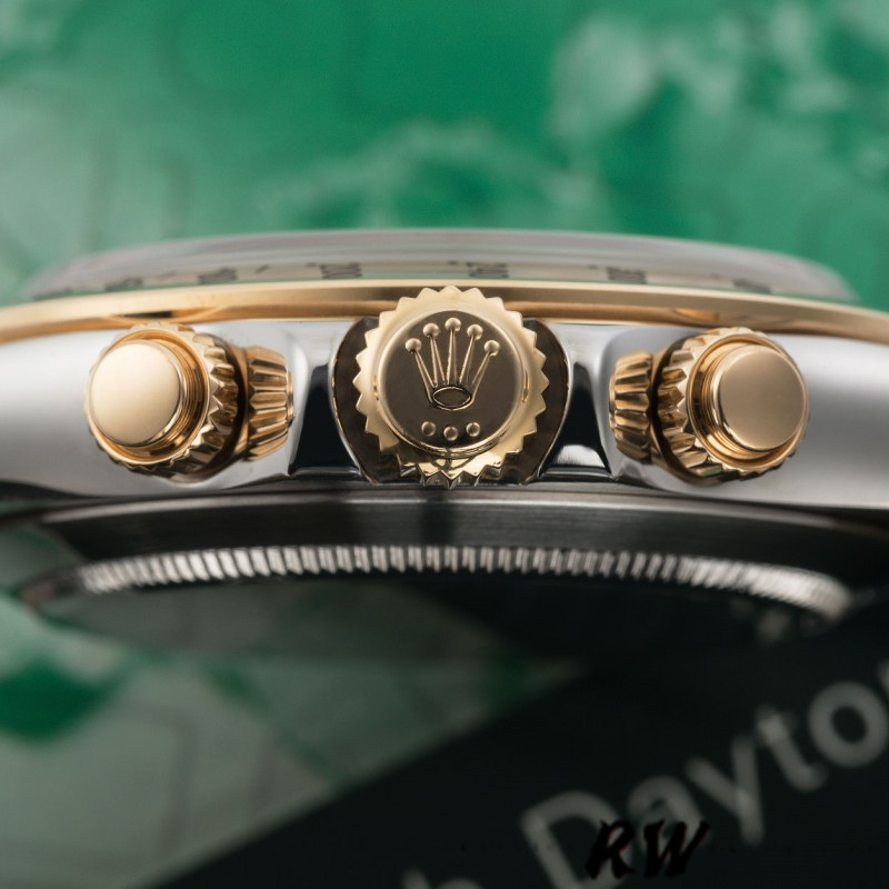 Rolex Daytona 116523 Stainless steel Black MOP Dial 40mm Mens Replica Watch