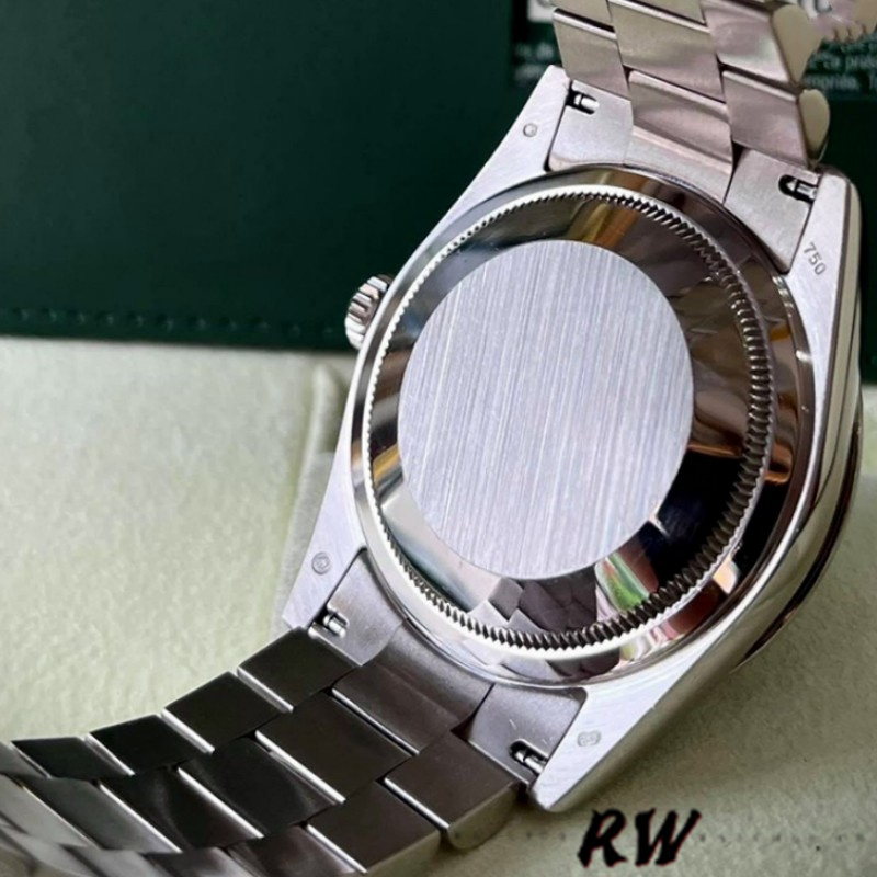 Rolex Day-Date 118209 White Gold Chocolate Brown Dial 36mm Unisex Replica Watch
