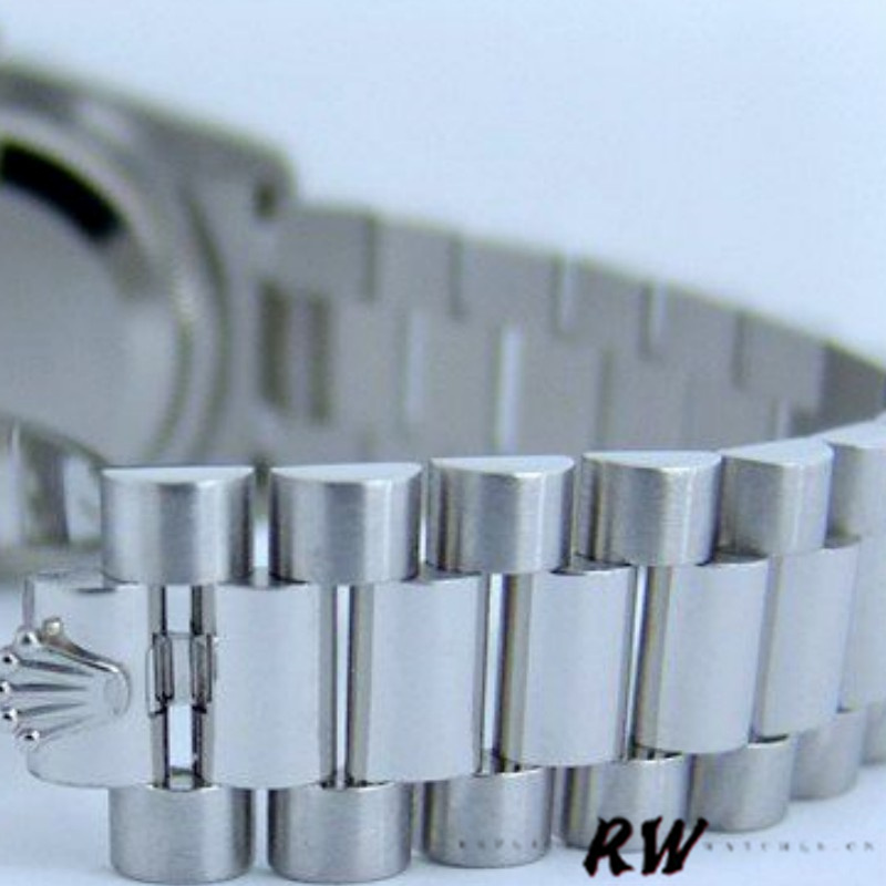 Rolex Day-Date 118206 Silver Diamond Dial Platinum 36mm Unisex Replica Watch