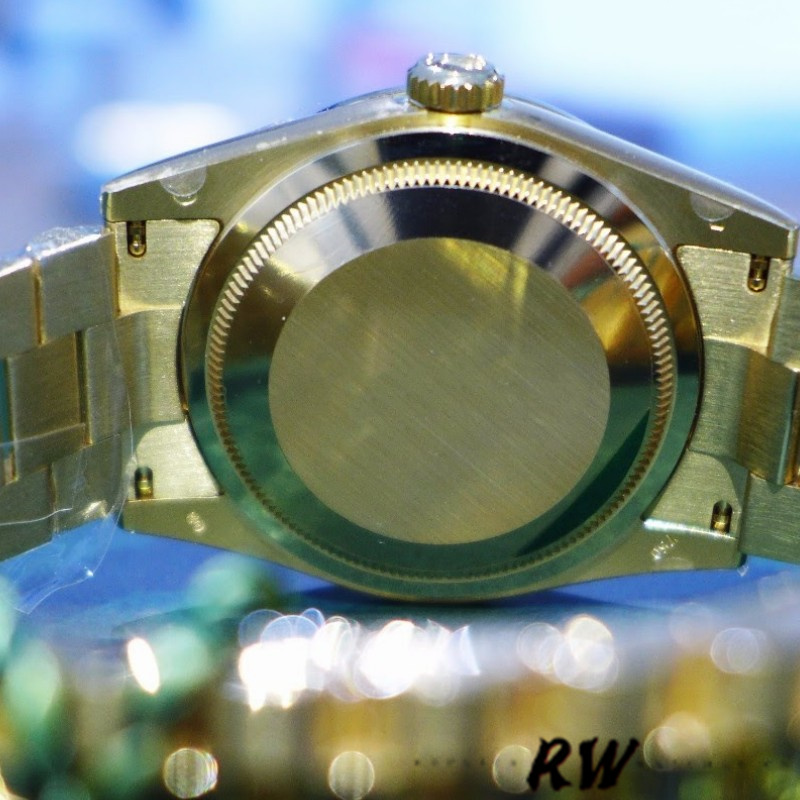 Rolex Day Date 118348 Green Dial Yellow Gold 36mm Unisex Replica Watch