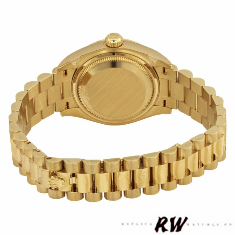 Rolex Datejust 279178 Mint Green Diamond Dial Fluted Bezel 28mm Lady Replica Watch