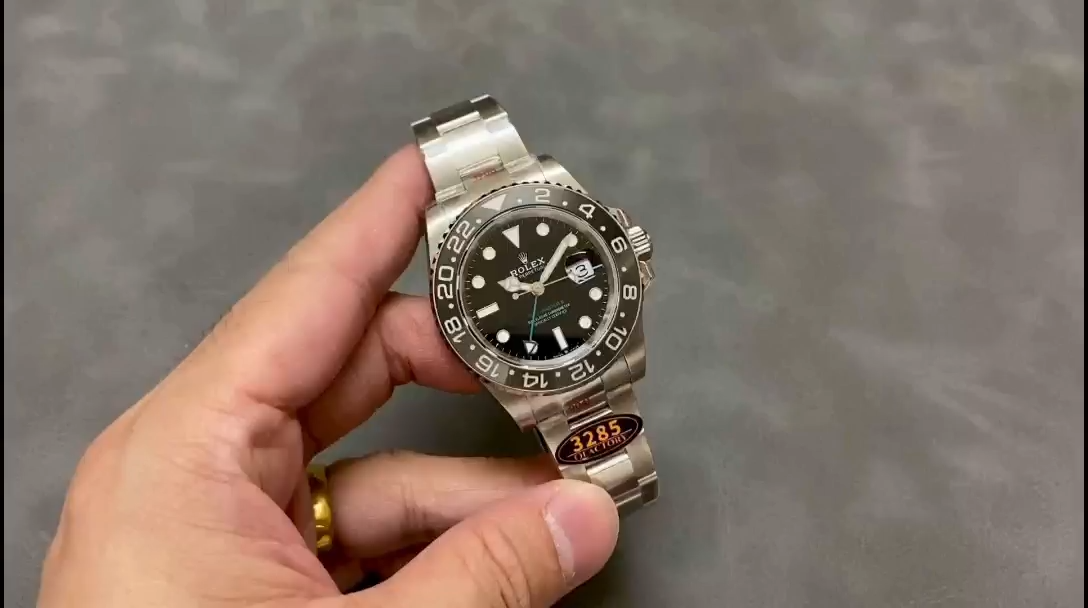 Rolex GMT-Master II 116710LN Black Dial Stainless steel case 40mm Mens Replica Watch - Video