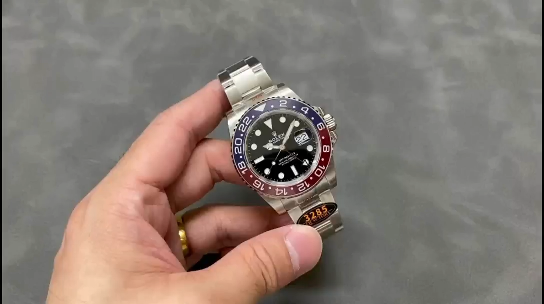 Rolex GMT-Master II 126719BLRO White Gold Blue Dial 40mm Mens Replica Watch - Video