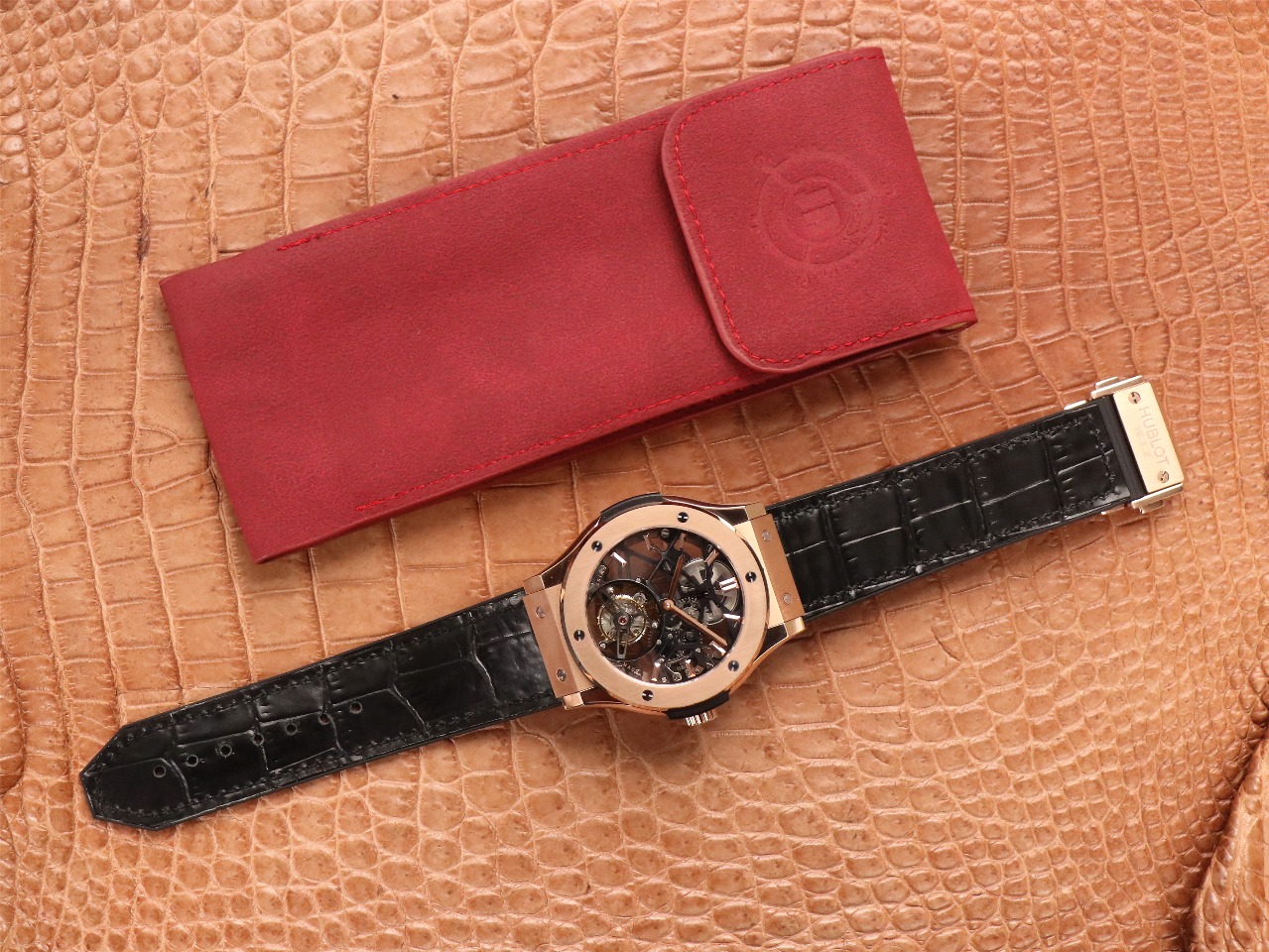 Hublot Classic Fusion Skeleton Tourbillon 505.OX.0180.LR 45mm