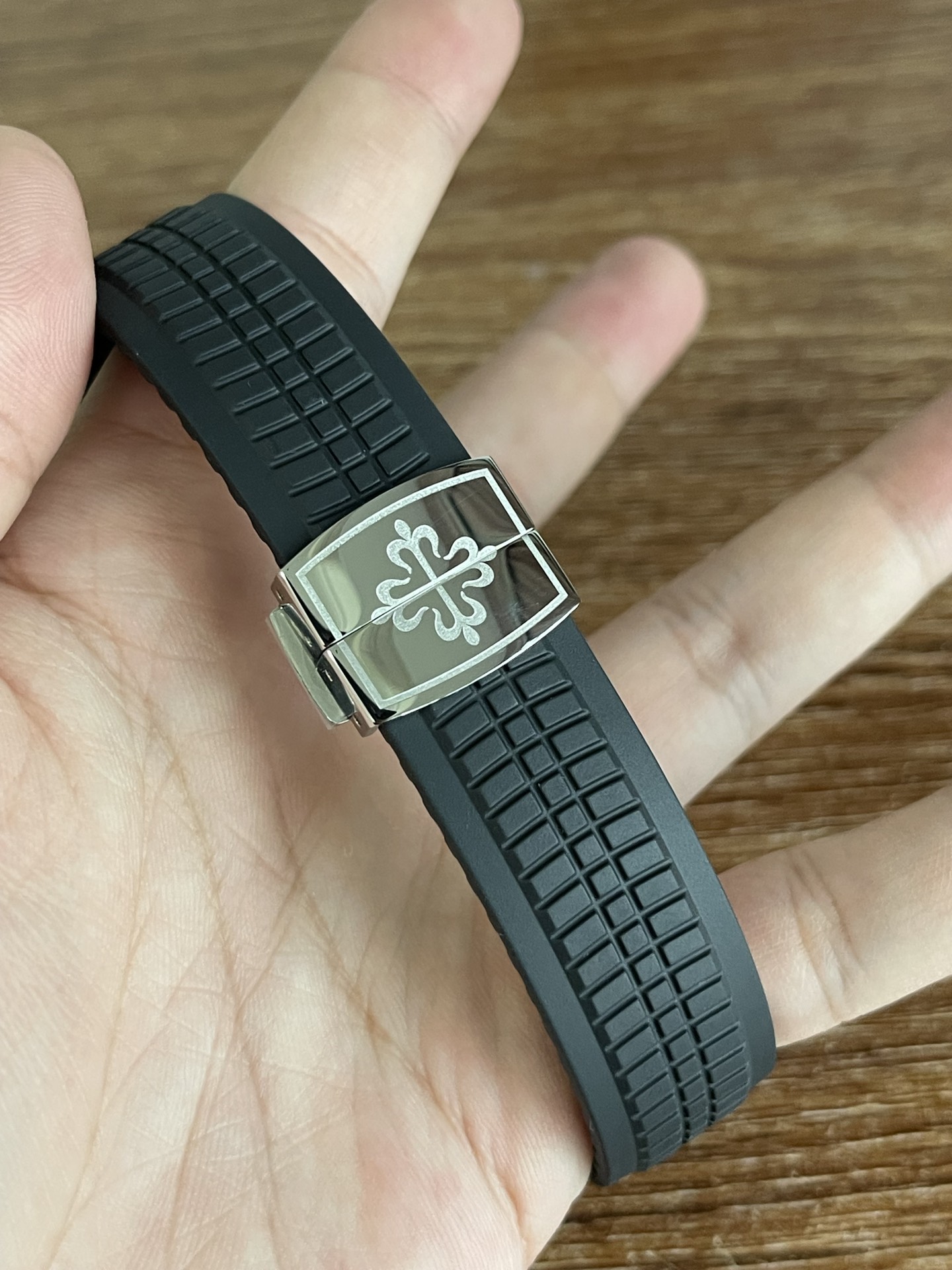 Replica Patek Philippe Aquanaut 5267 200A 001 Black Dial Diamond Bezel Watch