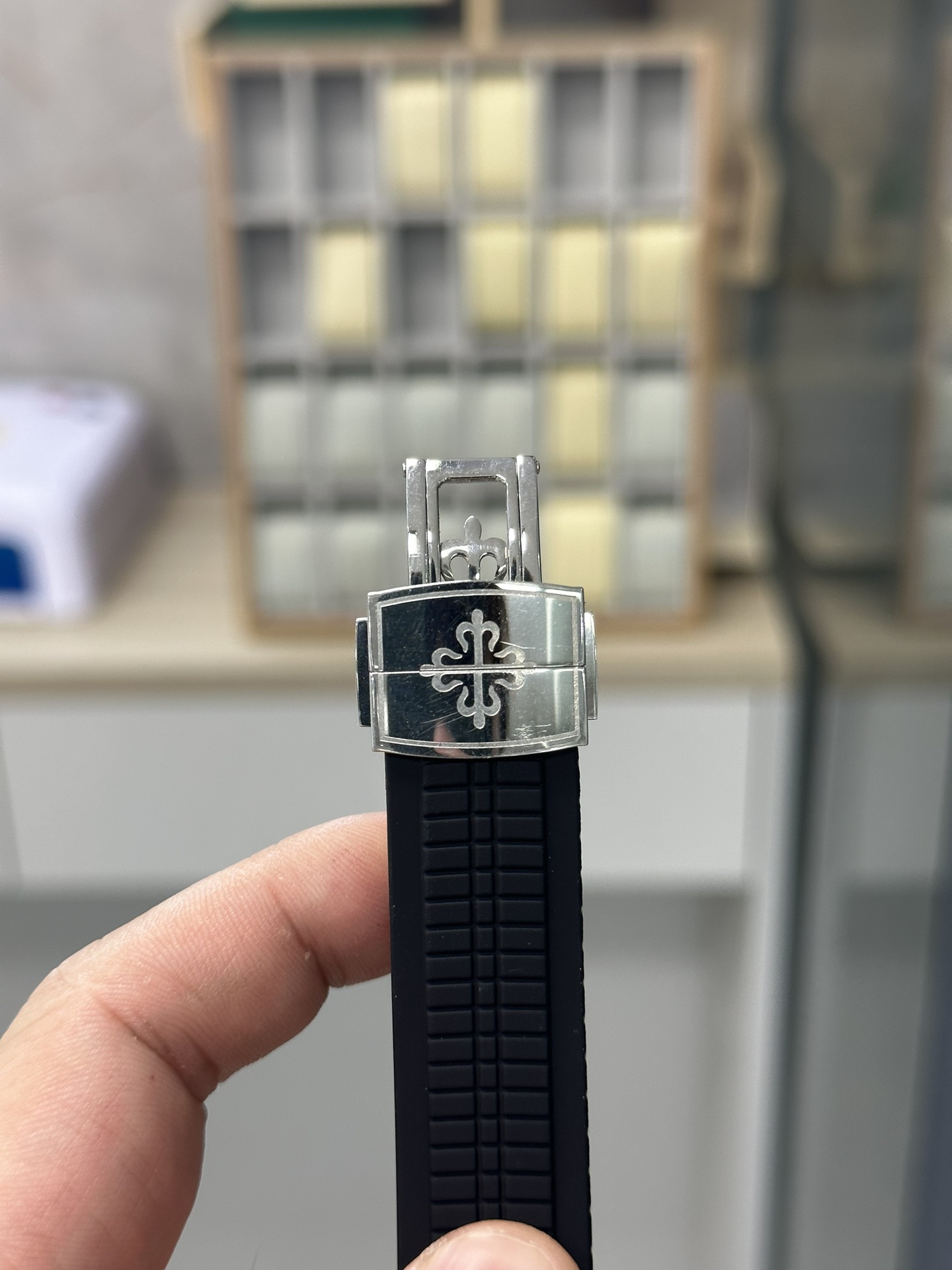 Replica Patek Philippe Aquanaut Black 5968A 001 42mm Mens Watch