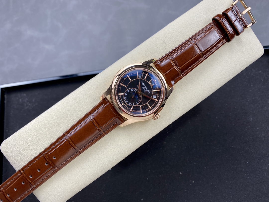 Replica Patek Philippe Complications Rose Gold 5205R 011 40mm Mens Watch