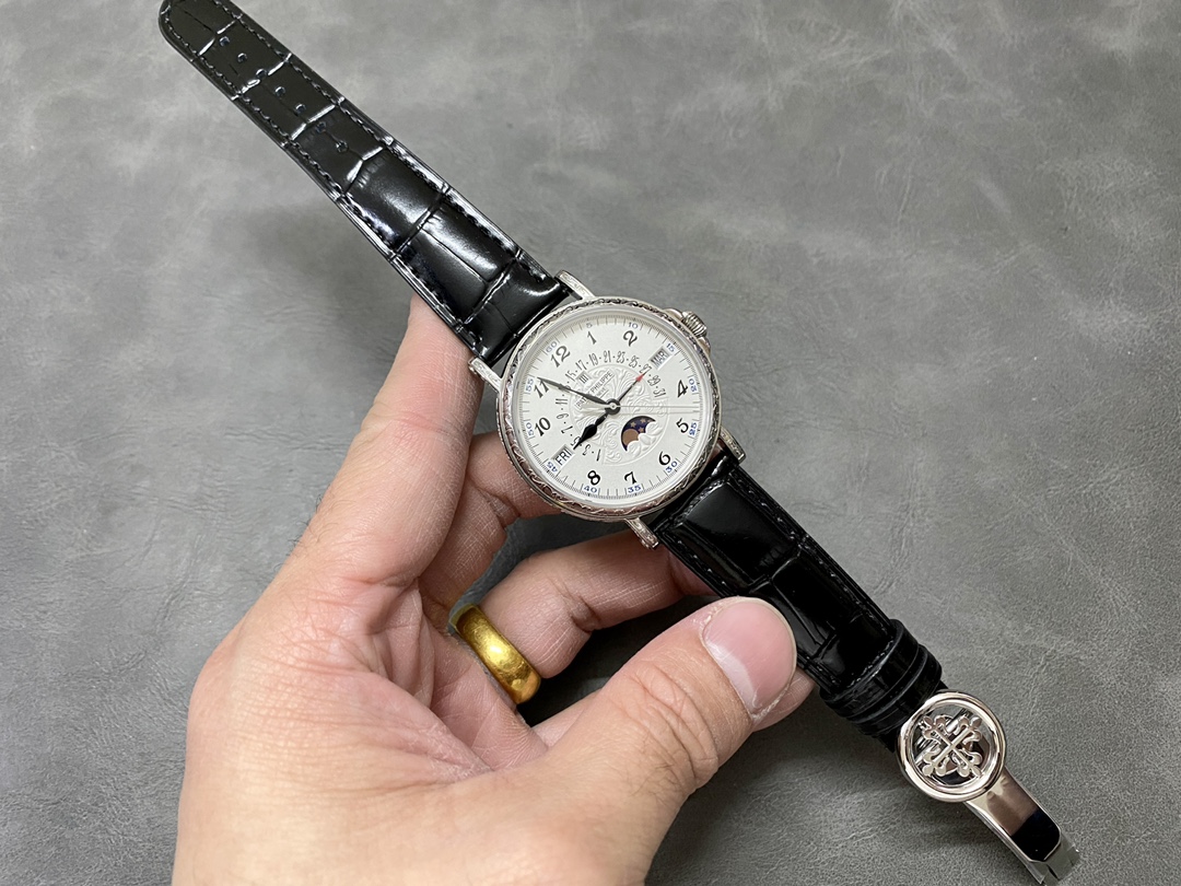 Patek Philippe Grand Complications 5160 500G 001 38mm Unisex Replica Watch