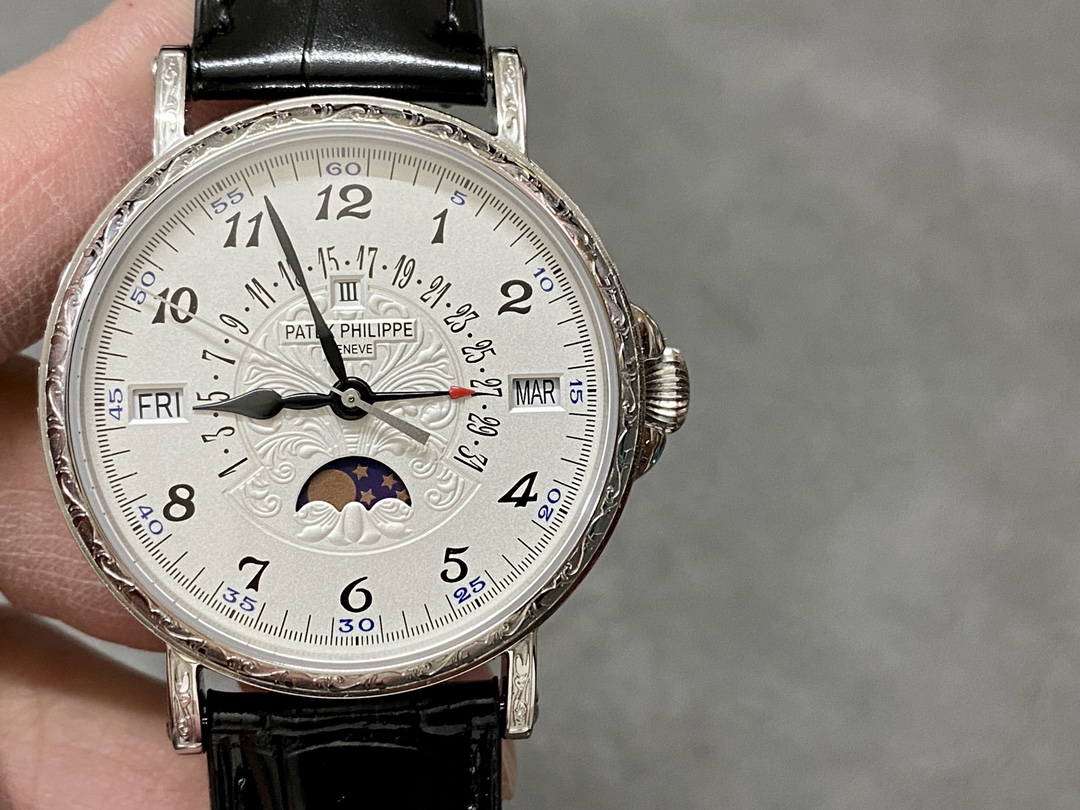 Patek Philippe Grand Complications 5160 500G 001 38mm Unisex Replica Watch