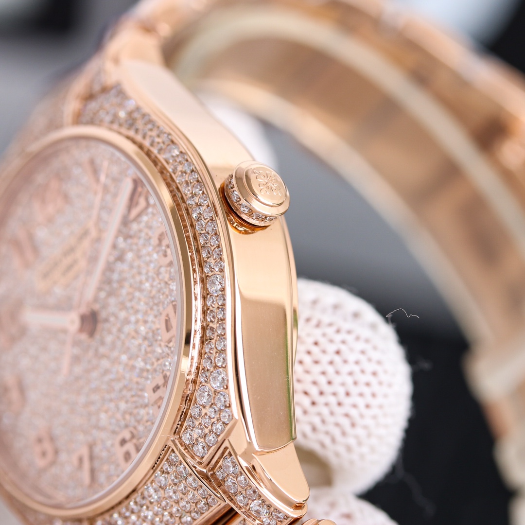 Patek Philippe Twenty~4 Automatic Haute Joaillerie Rose Gold 7300 1450R 001