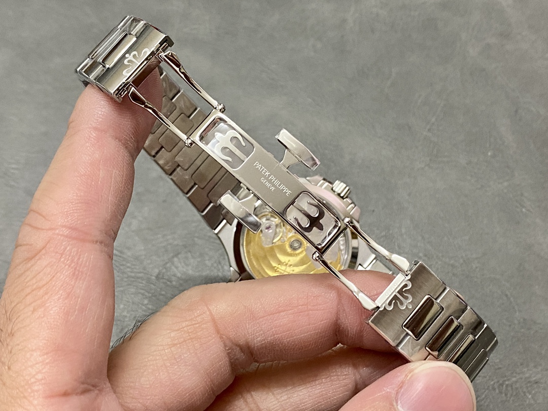 Patek Philippe Ladies Nautilus Blue Dial and Grey Dial 7118 1A 001 35.2mm