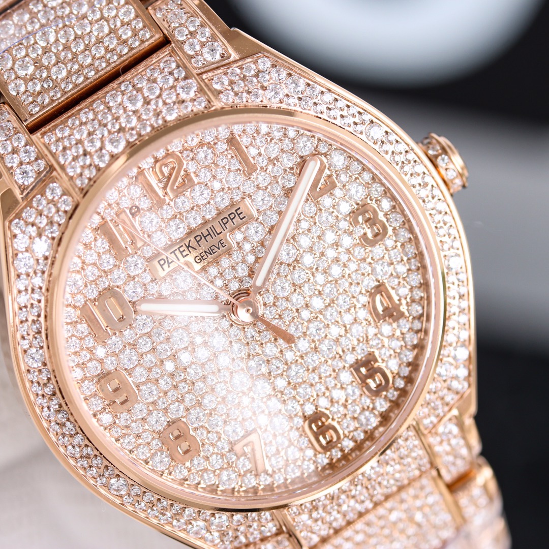 Patek Philippe Twenty~4 Automatic Haute Joaillerie Rose Gold 7300 1450R 001