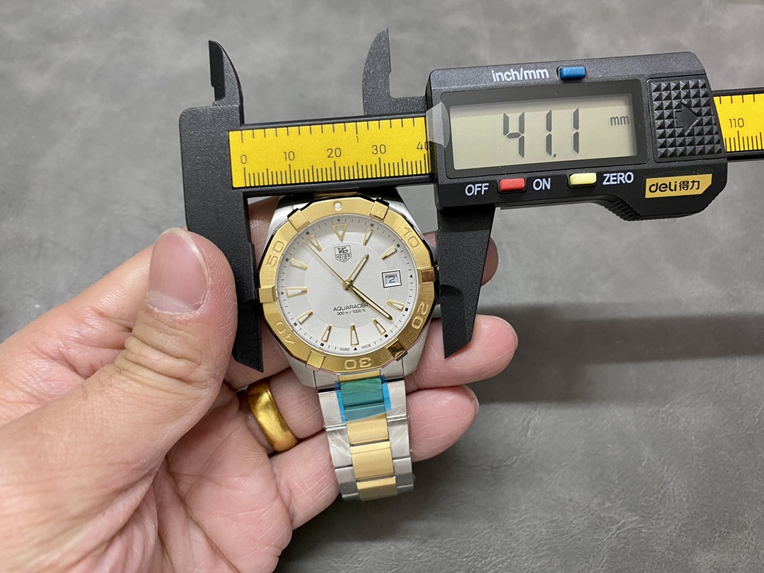 Tag Heuer Aquaracer 18kt Yellow Gold Stainless Steel WAY1151.BD0912 Watch