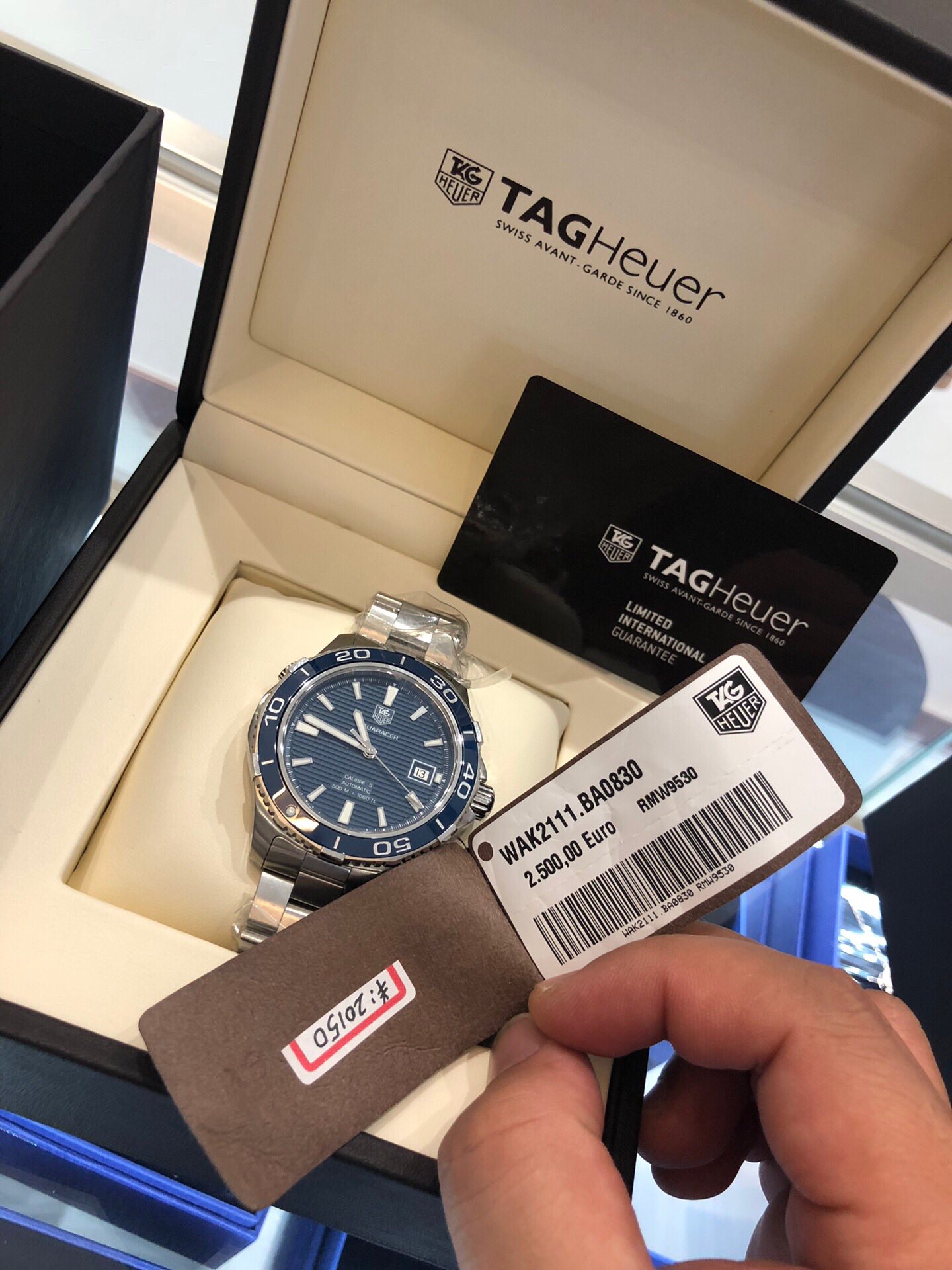 Tag Heuer Aquaracer Men's Watch WAK2111.BA0830 41mm