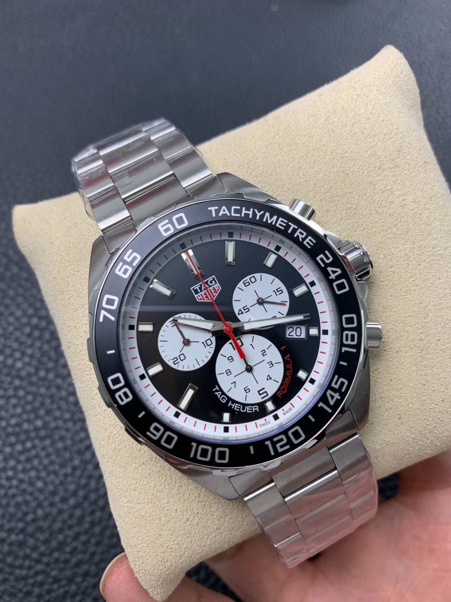 Tag Heuer Formula 1 Chronograph Black Dial CAZ101E.BA0842 Quartz 43mm