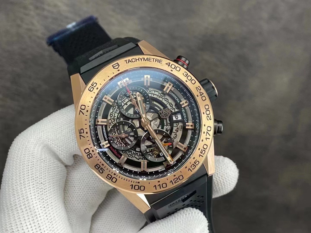 Tag Heuer Carrera Automatic Luxury Watch CAR205B.FT6087 45mm