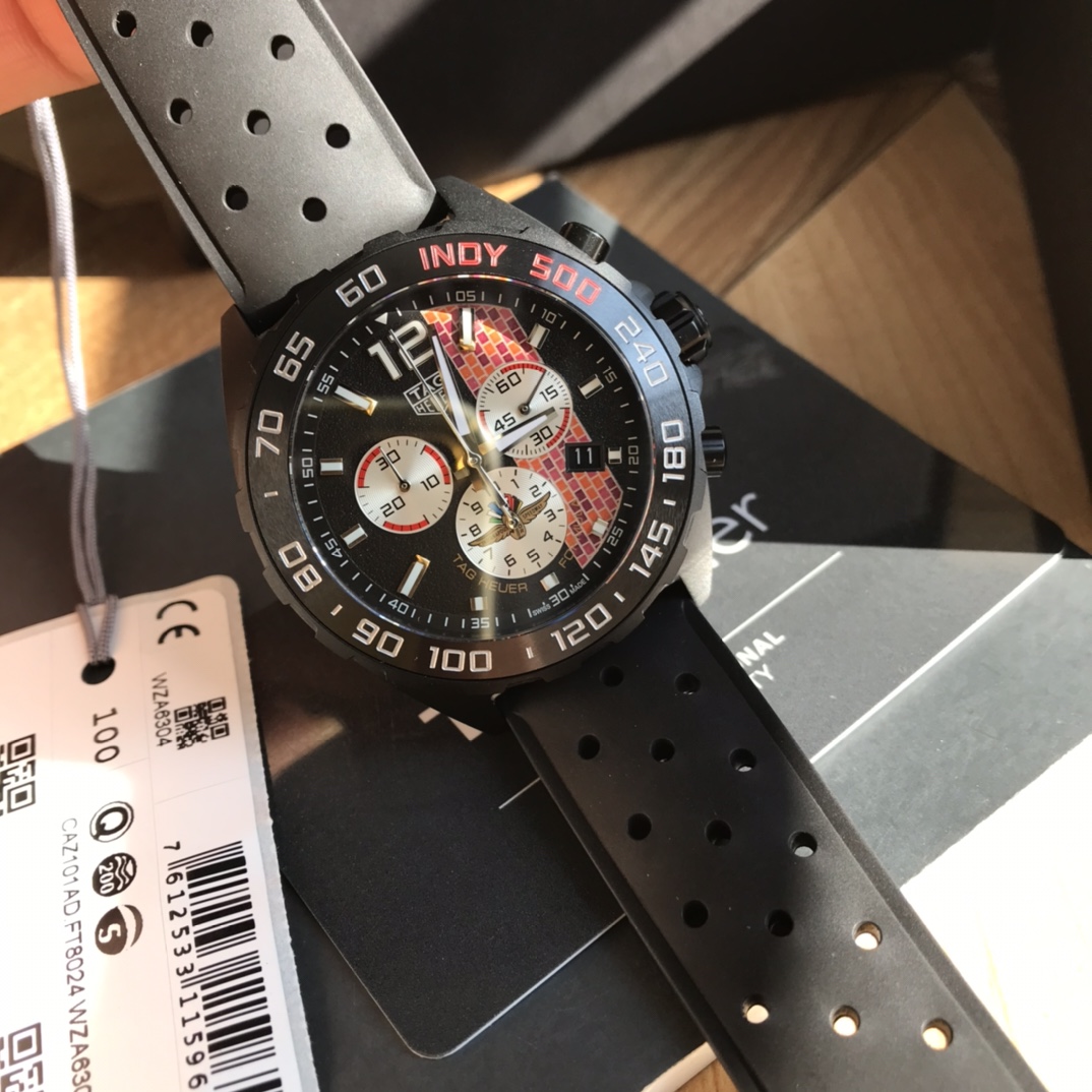 Tag Heuer Formula 1 X Indy 500 Chronograph CAZ101AD.FT8024 Quartz 43mm