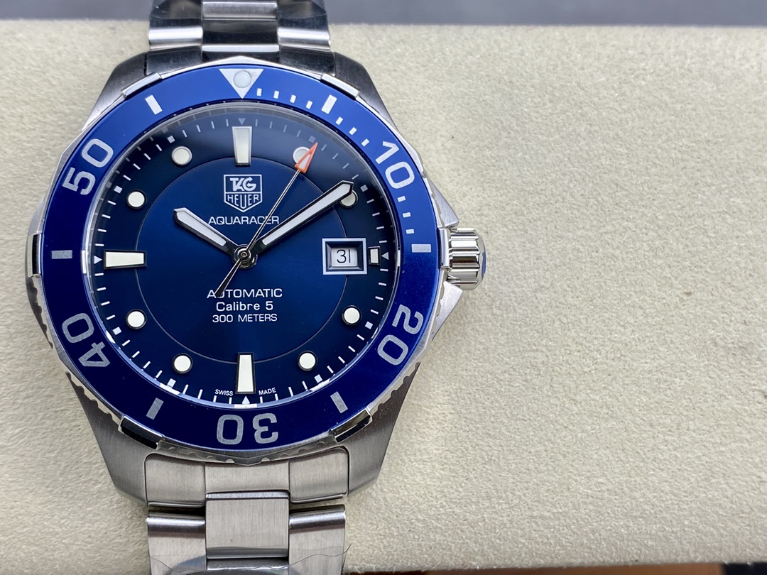 Tag Heuer Aquaracer Calibre 5 Blue Dial WAN2111.BA0822 Replica Watch