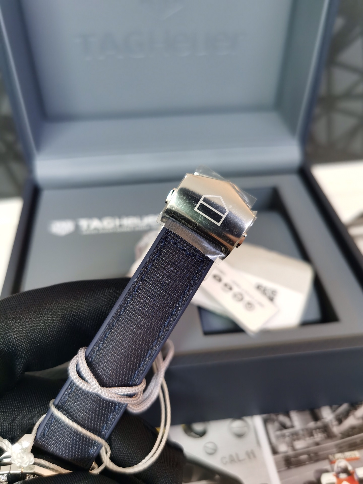 Tag Heuer Aquaracer Blue Pearl & Diamond WAY131N.FT6091 Quartz 35mm