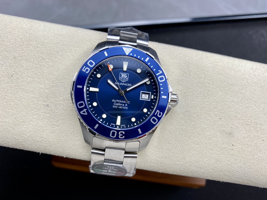 Tag Heuer Aquaracer Calibre 5 Blue Dial WAN2111.BA0822 Replica Watch