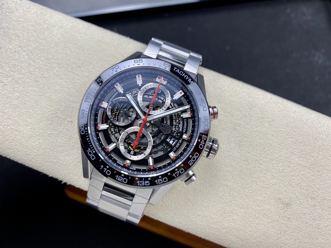 TAG Heuer Carrera Heuer 01 Black Automatic CAR2A1W.BA0703 43mm