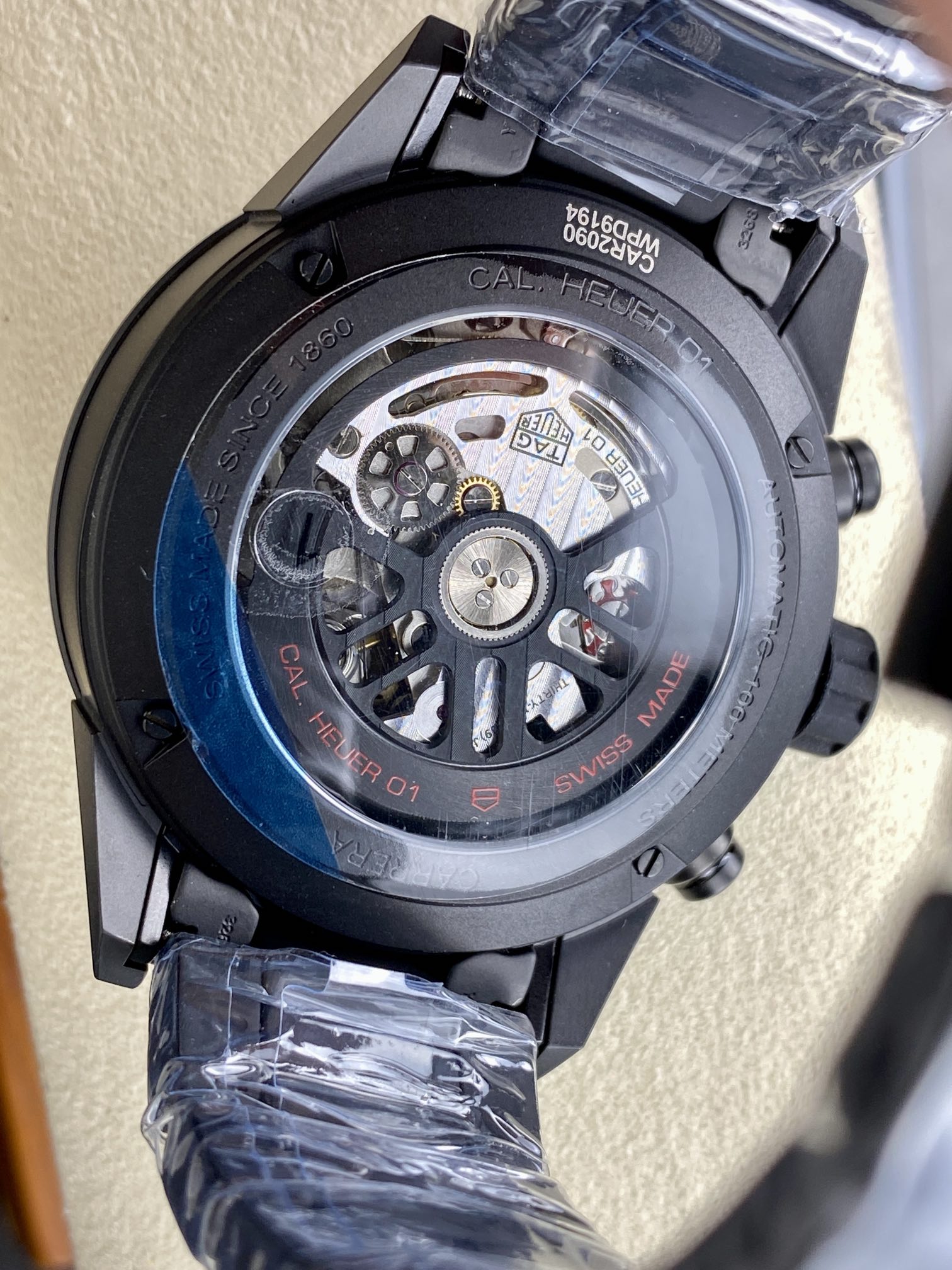 TAG Heuer Carrera Calibre Heuer 01 CAR2090.BH0729 Automatic 43mm