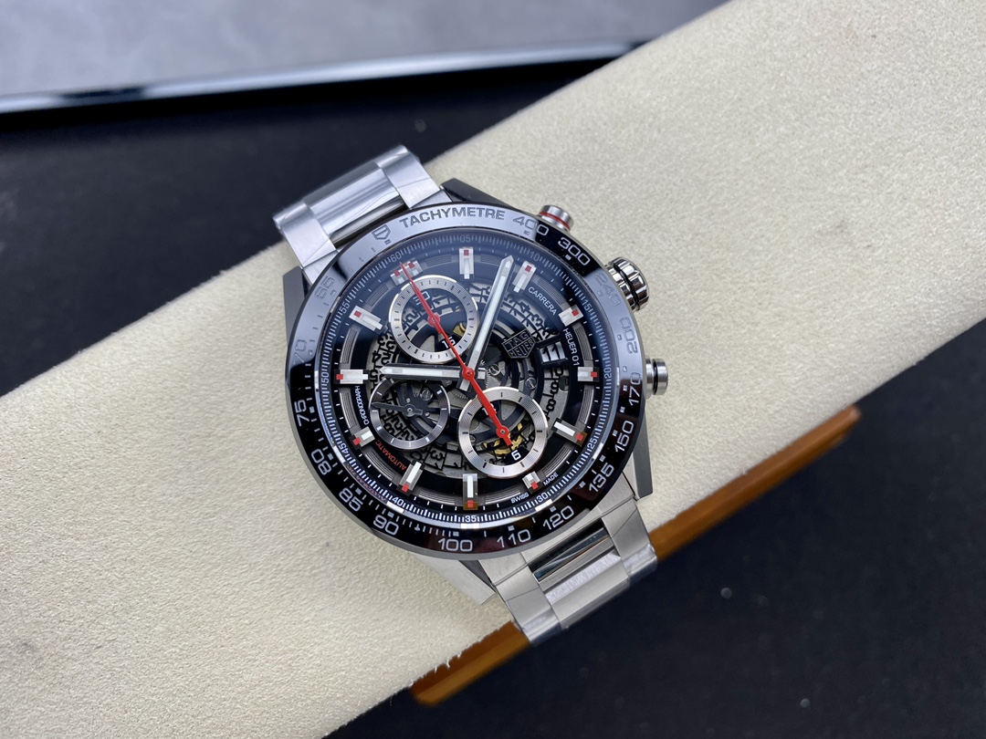 TAG Heuer Carrera Heuer 01 Black Automatic CAR2A1W.BA0703 43mm
