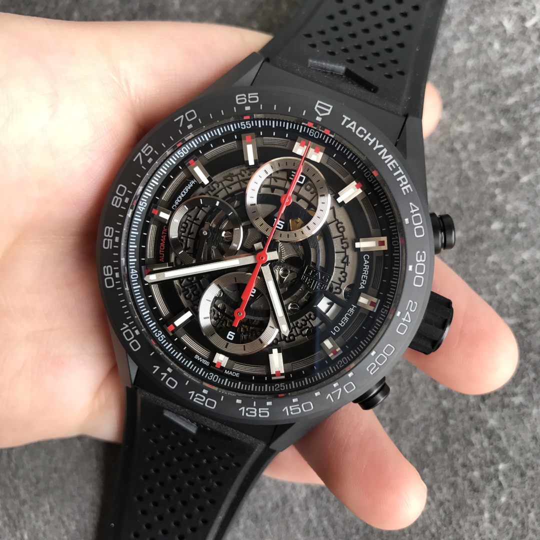 Tag Heuer Carrera Calibre 16 Automatic CV2A1U.BA0738 43mm Mens Watch