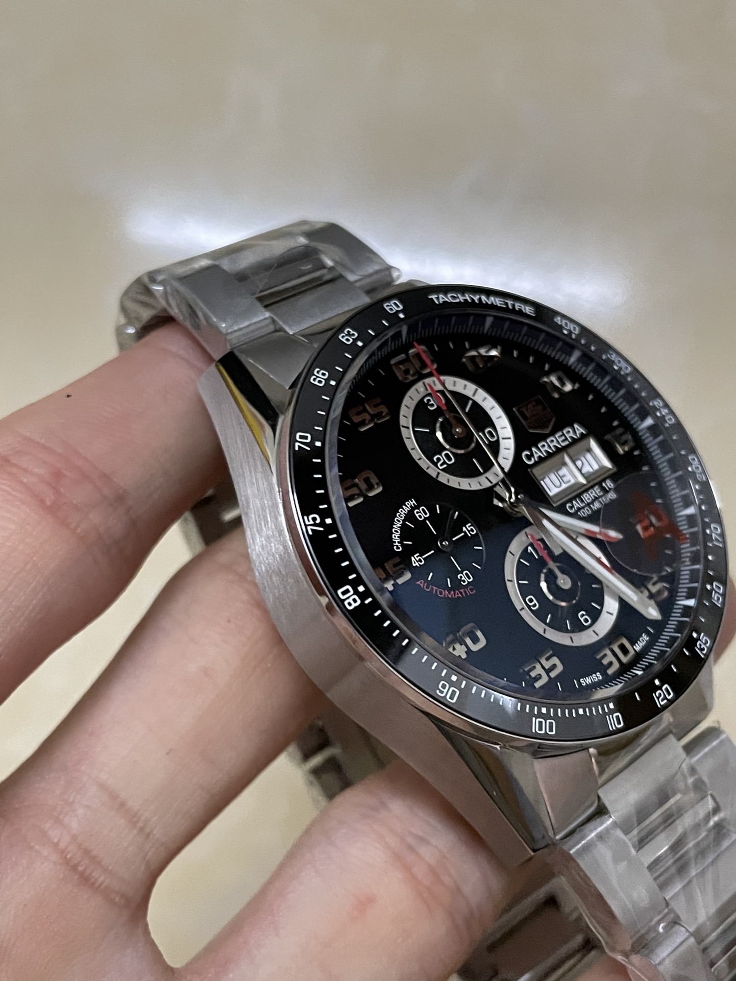 TAG Heuer Carrera Calibre 16 Day Date CBN2A1AA.BA0643 Automatic 43mm