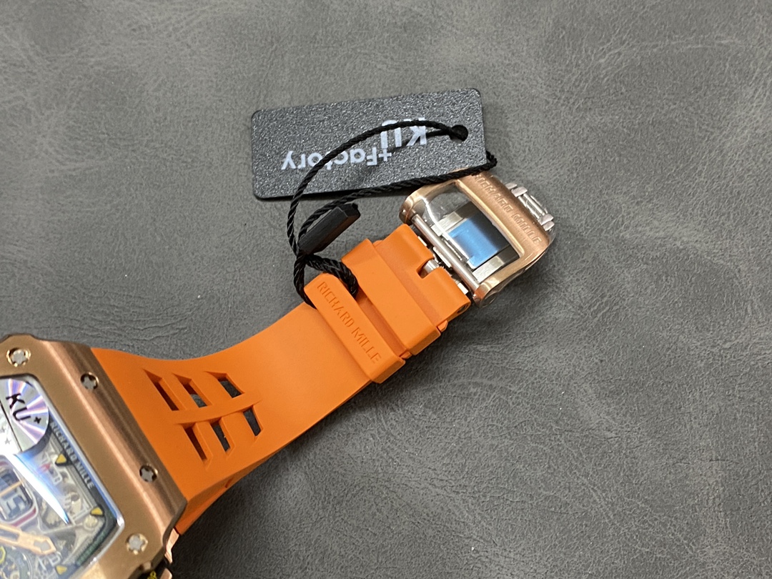 Richard Mille RM11-03 Orange Rubber Automatic Flyback Chronograph