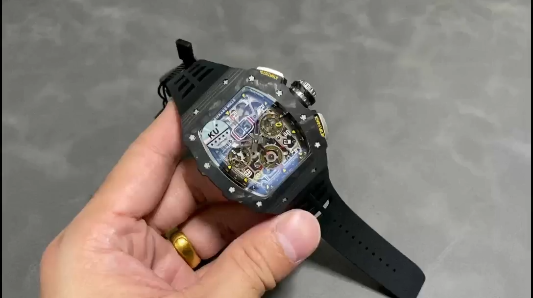 Richard Mille RM11-03 Carbon Automatic Flyback Chronograph Black