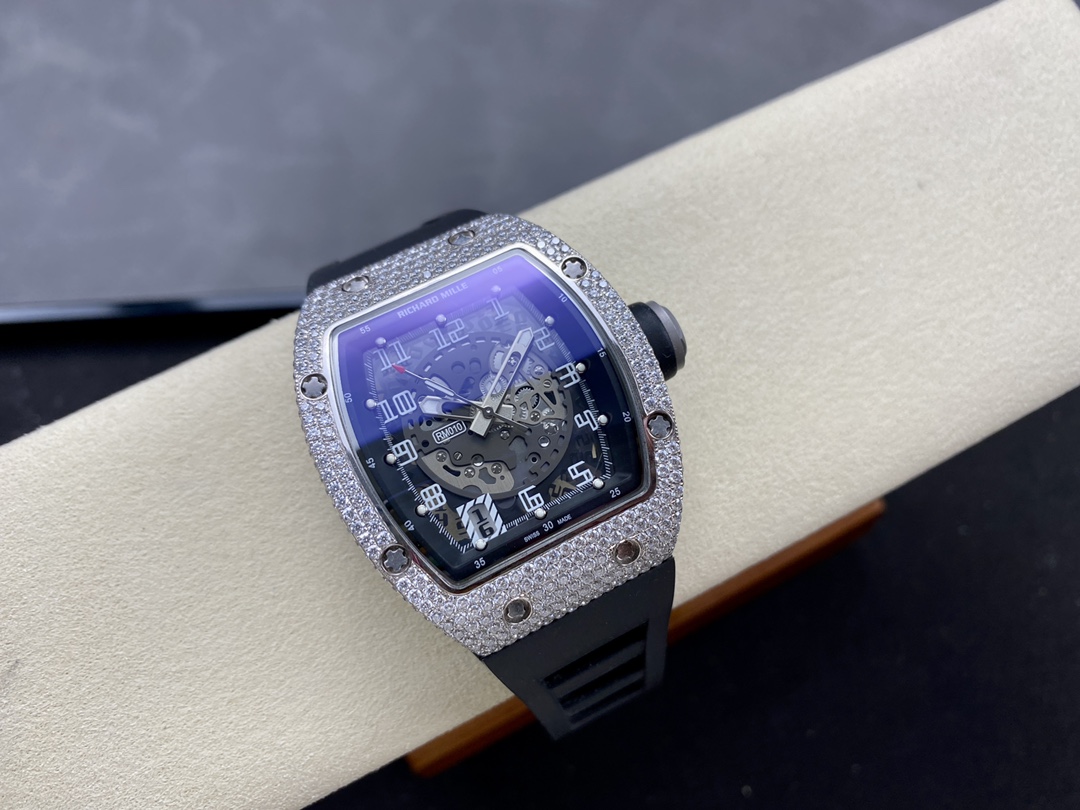 Richard Mille White Gold Diamond Set RM 010