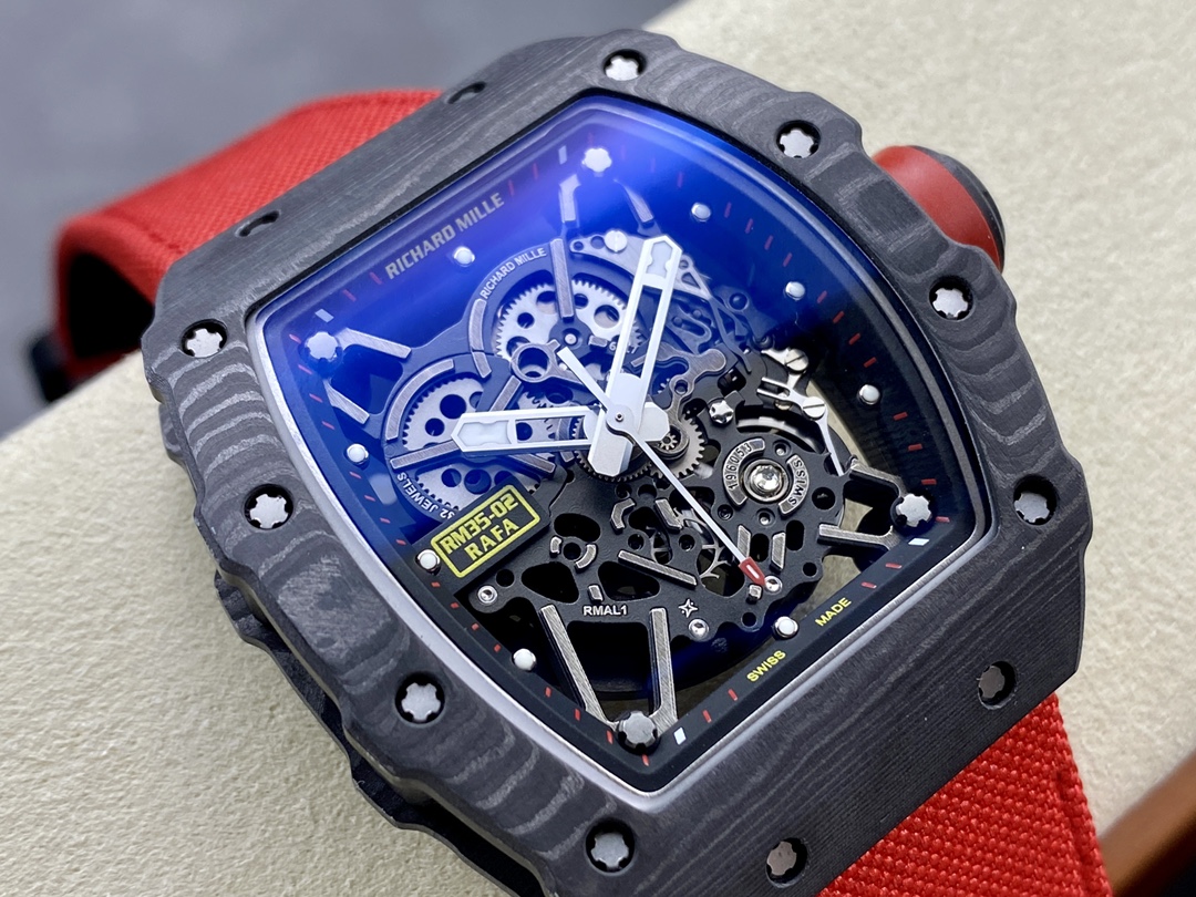 Richard Mille Black Carbon NTPT Automatic Rafael Nadal RM35-02