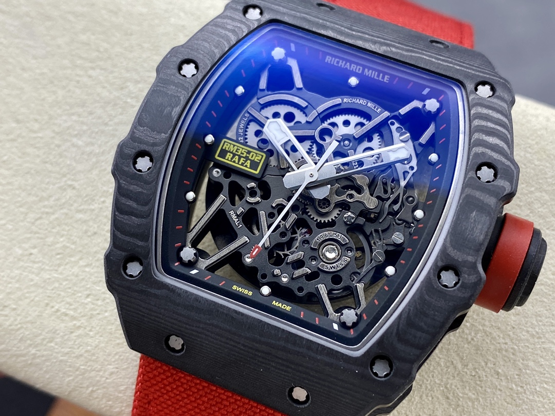 Richard Mille Black Carbon NTPT Automatic Rafael Nadal RM35-02