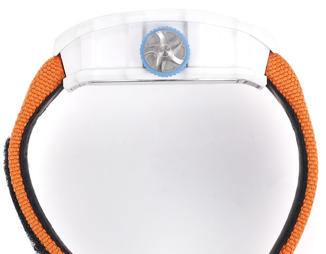 Richard Mille RM053-01 Pablo MacDonough Skeleton Dial Orange Fabric Strap
