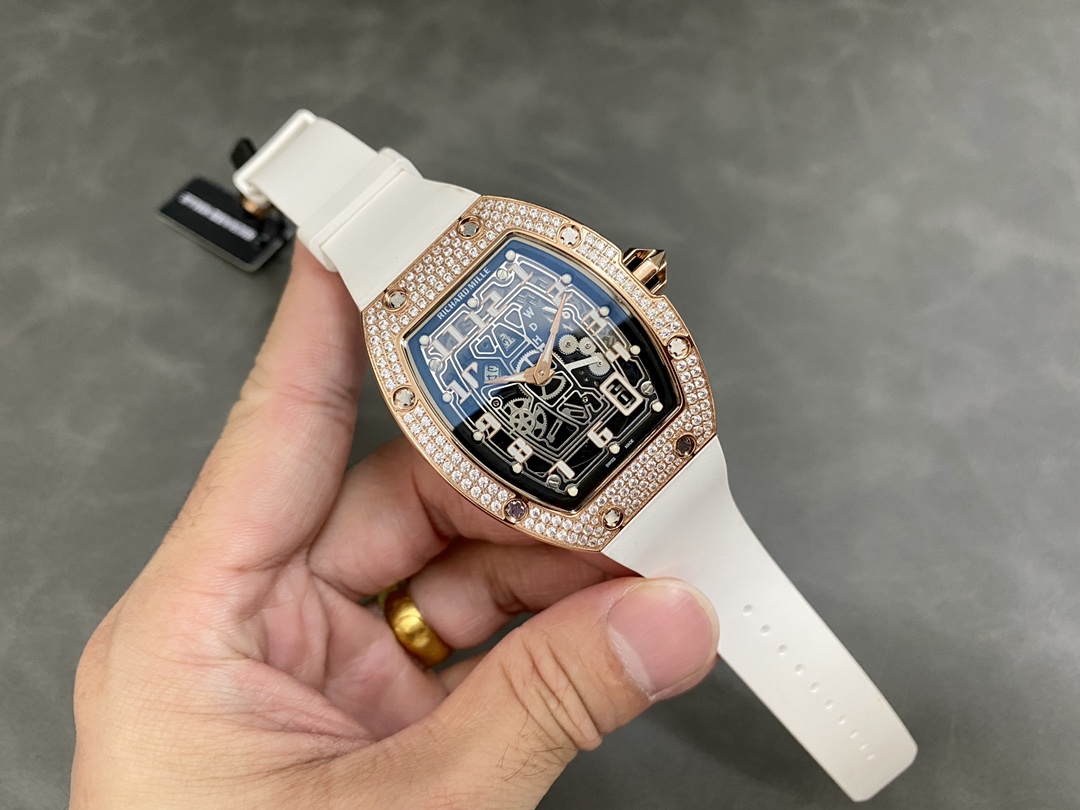 Richard Mille RM67-01 RG Automatic Winding Extra-Thin Medium Diamond Watch