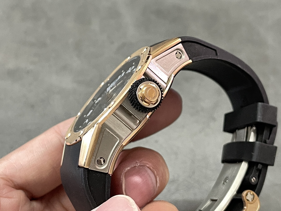 Richard Mille RM 63 01 Automatic Winding Dizzy Hands Rose Gold Watch