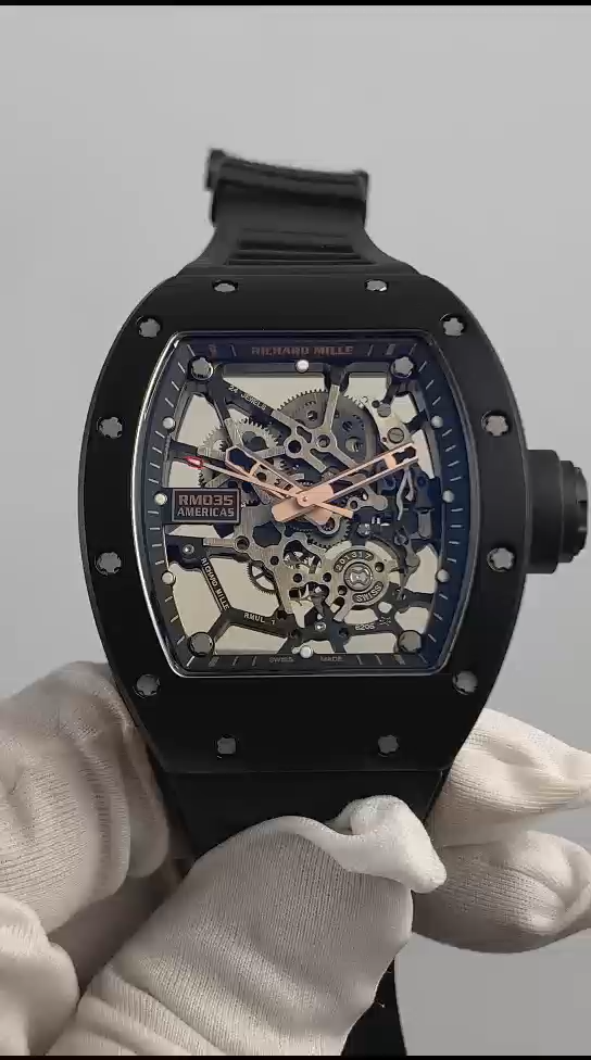 Richard Mille RM 035 Black Toro Nadal Replica Watch