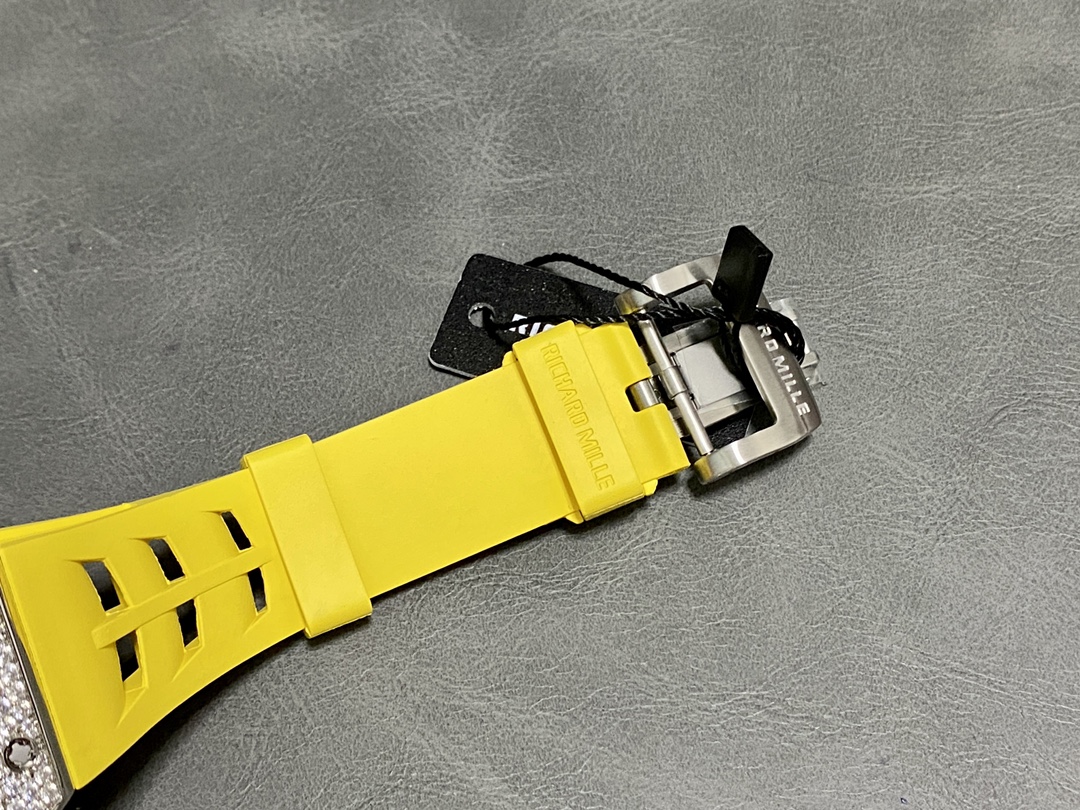 Richard Mille RM 011 03 Stainless Steel & 18K Gold Diamond Bezel