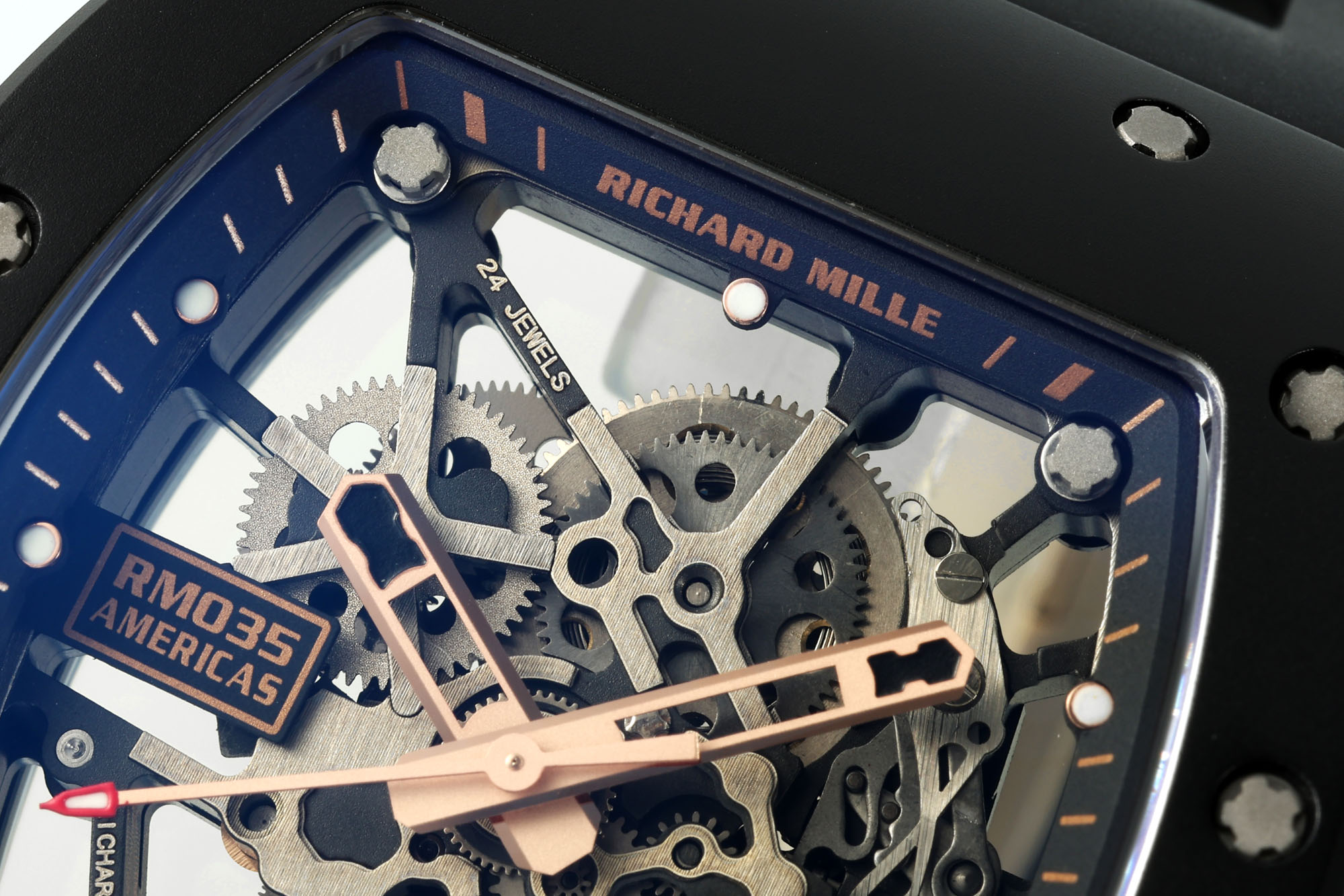 Richard Mille RM 035 Black Toro Nadal Replica Watch