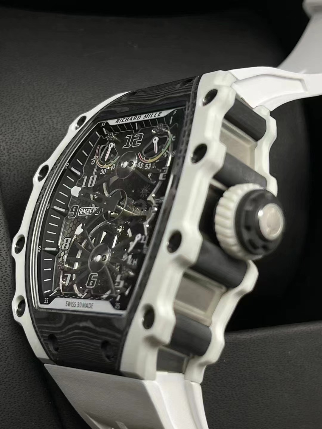 Richard Mille RM 21-02 Tourbillon Aerodyne Quarts TPT Carbon White
